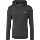 Covalliero Pull col Hoodie SS26 Femme Noir Covalliero Pull col Hoodie SS26 Femme Noir