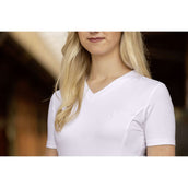 Covalliero T-Shirt SS26 Femme Blanc Covalliero T-Shirt SS26 Femme Blanc