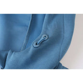 Covalliero Pull col Hoodie SS26 Femme Smoked Blue Covalliero Pull col Hoodie SS26 Femme Smoked Blue