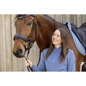 Covalliero Veste Polaire SS26 Femme Smoked Blue Covalliero Veste Polaire SS26 Femme Smoked Blue