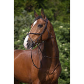 Riding World Bride avec Muserolle Mexicaine Havane Riding World Bride avec Muserolle Mexicaine Havane