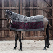 Kentucky Couverture Polaire Heavy Square Fishbone Gris/Bordeuax Kentucky Couverture Polaire Heavy Square Fishbone Gris/Bordeuax
