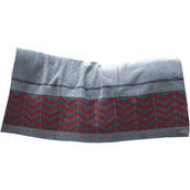 Kentucky Couverture Polaire Heavy Square Fishbone Gris/Bordeuax Kentucky Couverture Polaire Heavy Square Fishbone Gris/Bordeuax