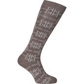 Kingsland Chaussettes KLAnnabella Brown Iron Kingsland Chaussettes KLAnnabella Brown Iron