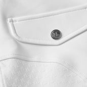 Kingsland Pantalon d'Équitation KLKatty Full Grip Blanc Kingsland Pantalon d'Équitation KLKatty Full Grip Blanc