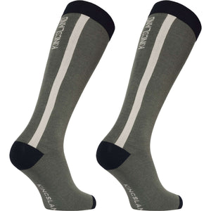 Kingsland Chaussettes d'Équitation KLLaura Coolmax 2-Pack Green Agave Kingsland Chaussettes d'Équitation KLLaura Coolmax 2-Pack Green Agave
