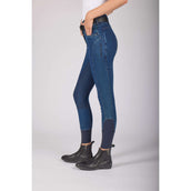 Kingsland Pantalon d'Équitation KLKayce Denim Full Grip Marin Kingsland Pantalon d'Équitation KLKayce Denim Full Grip Marin