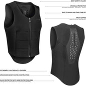 Komperdell Gilet de Protection Flexfit Regular New Noir Komperdell Gilet de Protection Flexfit Regular New Noir