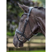 LeMieux Bride Kudos Patent Dressage Noir LeMieux Bride Kudos Patent Dressage Noir