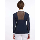 LeMieux T-shirt de Concours Camille Longues Manches Marin LeMieux T-shirt de Concours Camille Longues Manches Marin