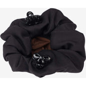 LeMieux Filet à Cheveux Scrunchie Noir/Beige LeMieux Filet à Cheveux Scrunchie Noir/Beige