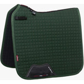 LeMieux Tapis de Selle Prosport Plain Square D-Ring Dressage Vert LeMieux Tapis de Selle Prosport Plain Square D-Ring Dressage Vert