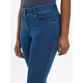 LeMieux Pantalon d'Équitation Dolly Denim Full Grip Denim LeMieux Pantalon d'Équitation Dolly Denim Full Grip Denim