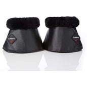 LeMieux Cloches d'Obstacles WrapRound Peau d'Agneau Fleece Noir LeMieux Cloches d'Obstacles WrapRound Peau d'Agneau Fleece Noir