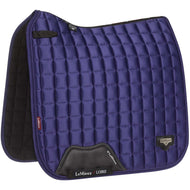 LeMieux Tapis de Selle Loire Classic Satin Square Dressage Ink Blue LeMieux Tapis de Selle Loire Classic Satin Square Dressage Ink Blue
