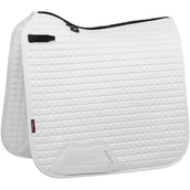 LeMieux Tapis de Selle Luxury Square Dressage Blanc LeMieux Tapis de Selle Luxury Square Dressage Blanc