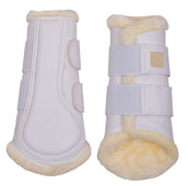 Montar Guêtres Tech en Cuir Blanc Montar Guêtres Tech en Cuir Blanc