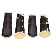 Montar Guêtres Tech en Cuir Marron Montar Guêtres Tech en Cuir Marron