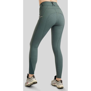 Montar Pantalon d'Équitation MoLila Champagne Crystals Full Grip Jade Montar Pantalon d'Équitation MoLila Champagne Crystals Full Grip Jade