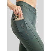 Montar Pantalon d'Équitation MoLila Champagne Crystals Full Grip Jade Montar Pantalon d'Équitation MoLila Champagne Crystals Full Grip Jade