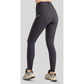 Montar Pantalon d'Équitation MoLila Champagne Crystals Full Grip Slate Grey Montar Pantalon d'Équitation MoLila Champagne Crystals Full Grip Slate Grey