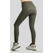 Montar Pantalon d'Équitation MoVeronica Golden Quartz Full Grip Forest Green Montar Pantalon d'Équitation MoVeronica Golden Quartz Full Grip Forest Green