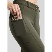 Montar Pantalon d'Équitation MoVeronica Golden Quartz Full Grip Forest Green Montar Pantalon d'Équitation MoVeronica Golden Quartz Full Grip Forest Green