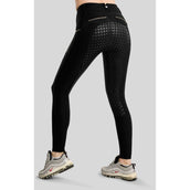 Montar Pantalon d'Équitation MoVeronica Golden Quartz Full Grip Noir Montar Pantalon d'Équitation MoVeronica Golden Quartz Full Grip Noir