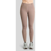 Montar Leggings d'équitation Thermo MoAddie Hybrid Gun Metal Logo Full Grip Nougat Brown Montar Leggings d'équitation Thermo MoAddie Hybrid Gun Metal Logo Full Grip Nougat Brown