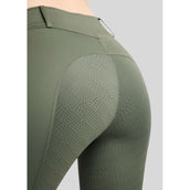 Montar Leggings d'équitation Thermo MoAddie Hybrid Gun Metal Logo Full Grip Forest Green Montar Leggings d'équitation Thermo MoAddie Hybrid Gun Metal Logo Full Grip Forest Green