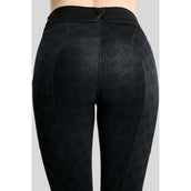 Montar Leggings d'équitation Thermo MoLeia Lumber Check All Over Printed Full Grip Noir Montar Leggings d'équitation Thermo MoLeia Lumber Check All Over Printed Full Grip Noir