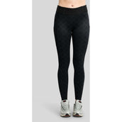 Montar Leggings d'équitation Thermo MoLeia Lumber Check All Over Printed Full Grip Noir Montar Leggings d'équitation Thermo MoLeia Lumber Check All Over Printed Full Grip Noir