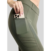 Montar Legging d'Équitation MoWilma Hybrid Pintucks Golden Quartz Crystals Full Grip Forest Green Montar Legging d'Équitation MoWilma Hybrid Pintucks Golden Quartz Crystals Full Grip Forest Green