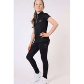Montar Legging d'Équitation Selena Pull On Junior Full Grip Noir Montar Legging d'Équitation Selena Pull On Junior Full Grip Noir
