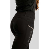 Montar Legging d'Équitation MoLila Champagne Crystals Junior Noir Montar Legging d'Équitation MoLila Champagne Crystals Junior Noir