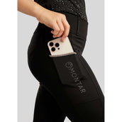 Montar Legging d'Équitation MoLila Champagne Crystals Junior Noir Montar Legging d'Équitation MoLila Champagne Crystals Junior Noir