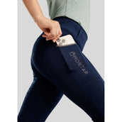 Montar Legging d'Équitation MoLila Champagne Crystals Junior Marin Montar Legging d'Équitation MoLila Champagne Crystals Junior Marin