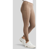 Montar Legging d'Équitation MoWilma Hybrid Pintucks Golden Quartz Crystals Full Grip Nougat Brown Montar Legging d'Équitation MoWilma Hybrid Pintucks Golden Quartz Crystals Full Grip Nougat Brown