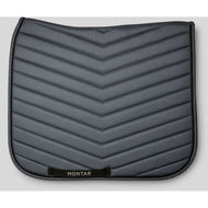 Montar Tapis de Selle Fair Gun Metal Crystals Dressage Gris Montar Tapis de Selle Fair Gun Metal Crystals Dressage Gris