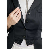 Montar Petite Veste de Concours Dressage Court Noir Montar Petite Veste de Concours Dressage Court Noir