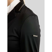 Montar Veste de Concours MoPearl Pintucks Gun Metal Crystals Noir Montar Veste de Concours MoPearl Pintucks Gun Metal Crystals Noir