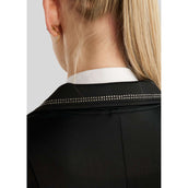 Montar Veste de Concours MoPearl Pintucks Gun Metal Crystals Noir Montar Veste de Concours MoPearl Pintucks Gun Metal Crystals Noir