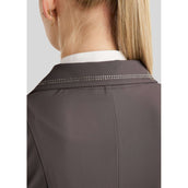Montar Veste de Concours MoPearl Pintucks Gun Metal Crystals Slate Grey Montar Veste de Concours MoPearl Pintucks Gun Metal Crystals Slate Grey