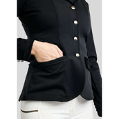Montar Veste de Concours MoValerie Velvet Details Golden Quartz Crystals Noir Montar Veste de Concours MoValerie Velvet Details Golden Quartz Crystals Noir