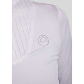 Montar T-shirt de Concours MoRosie Pintucks Longues Manches Blanc Montar T-shirt de Concours MoRosie Pintucks Longues Manches Blanc
