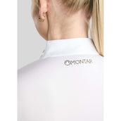Montar T-shirt de Concours MoEve Golden Quartz Crystals Longues Manches Blanc Montar T-shirt de Concours MoEve Golden Quartz Crystals Longues Manches Blanc