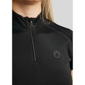 Montar Polo MoPearl Pintuck Noir Montar Polo MoPearl Pintuck Noir