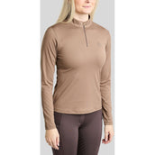 Montar Chemise MoEverline Golden Quartz Crystals Longues Manches Nougat Brown Montar Chemise MoEverline Golden Quartz Crystals Longues Manches Nougat Brown