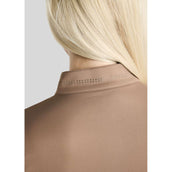 Montar Chemise MoEverline Golden Quartz Crystals Longues Manches Nougat Brown Montar Chemise MoEverline Golden Quartz Crystals Longues Manches Nougat Brown