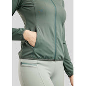 Montar Blouson MoPearl Pintuck Gun Metal Crystals Jade Montar Blouson MoPearl Pintuck Gun Metal Crystals Jade